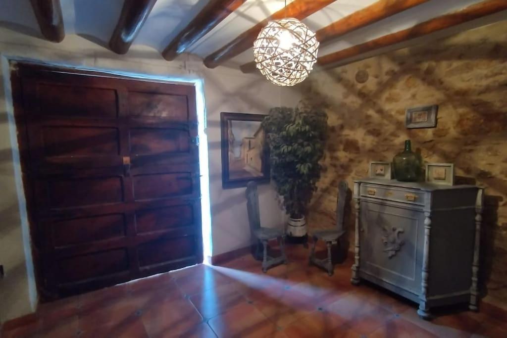 Casa Rustica Y Vistas A La Montana - Els Llavadors Villa Villafranca del Cid Exterior foto